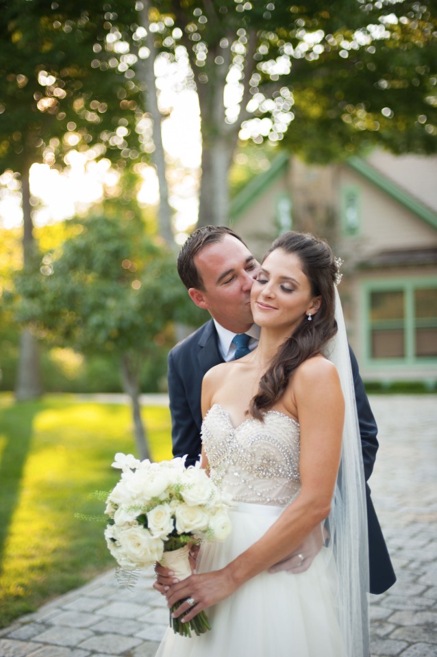 just married bride and groom photo