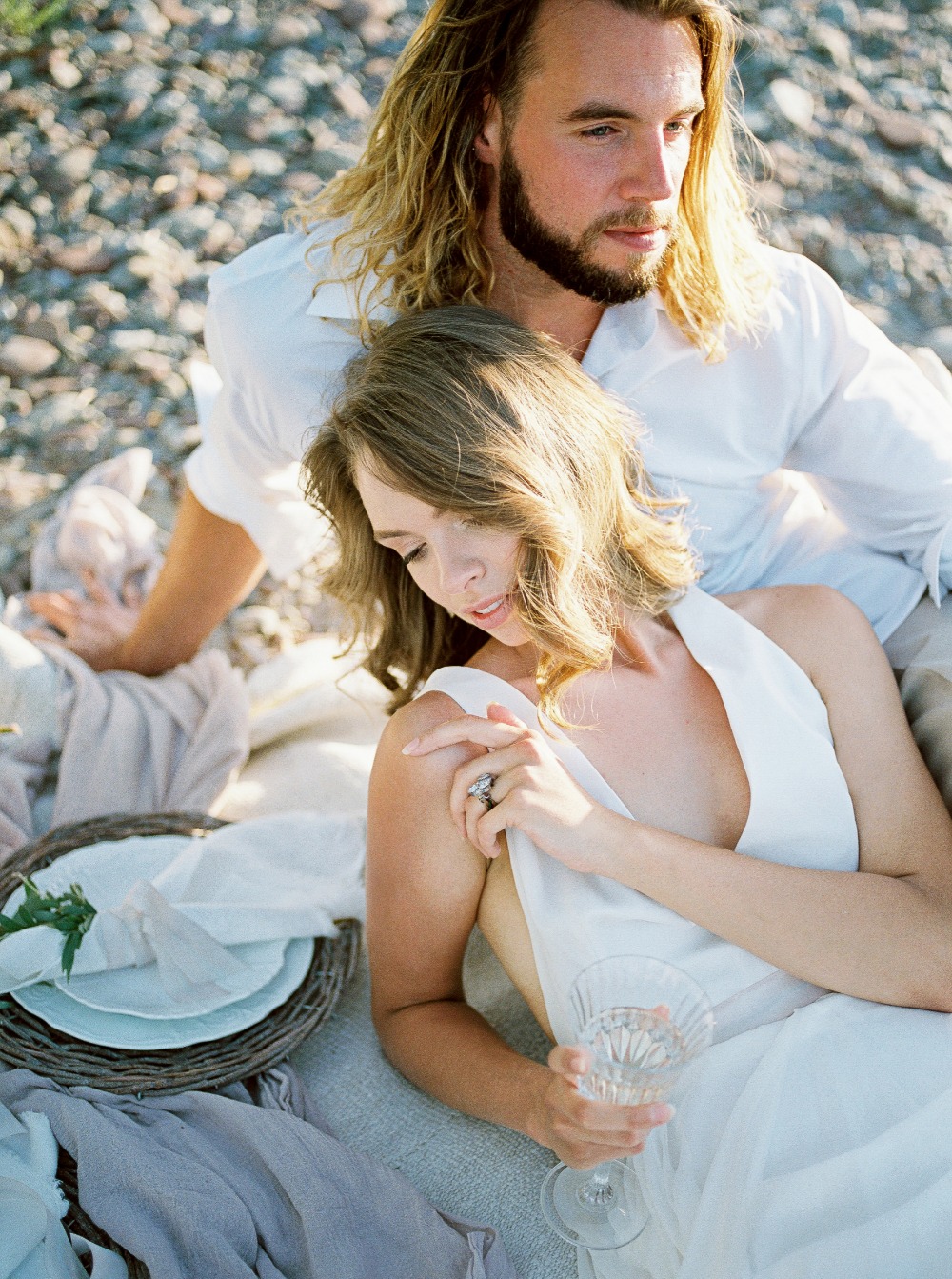 Beach portrait idea