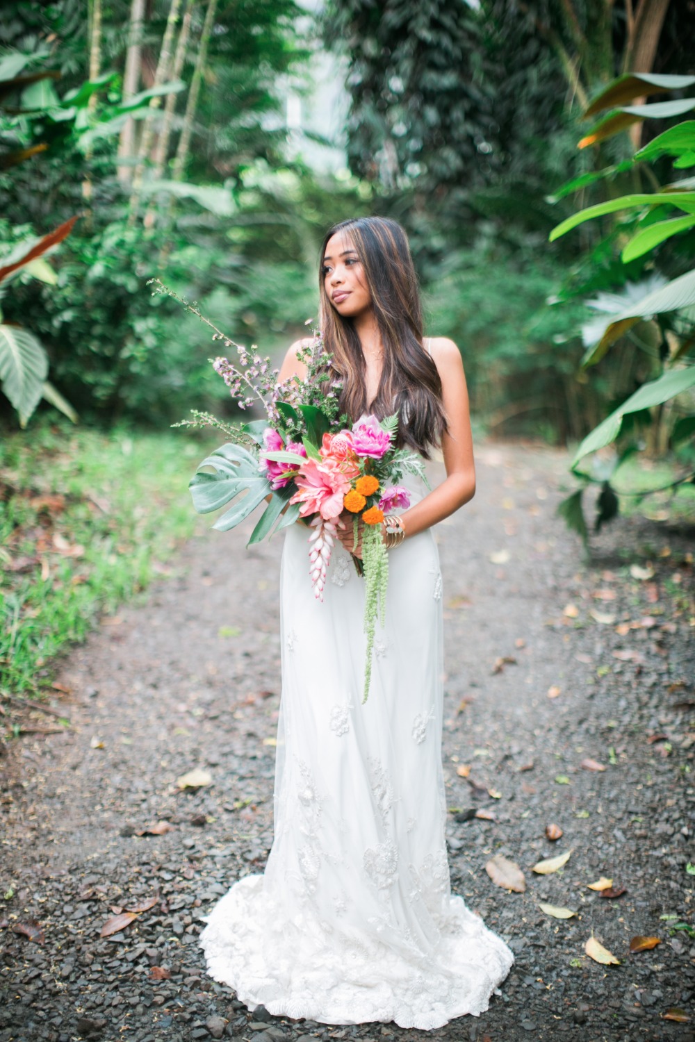 Hawaiian Boho Garden Wedding Inspiration