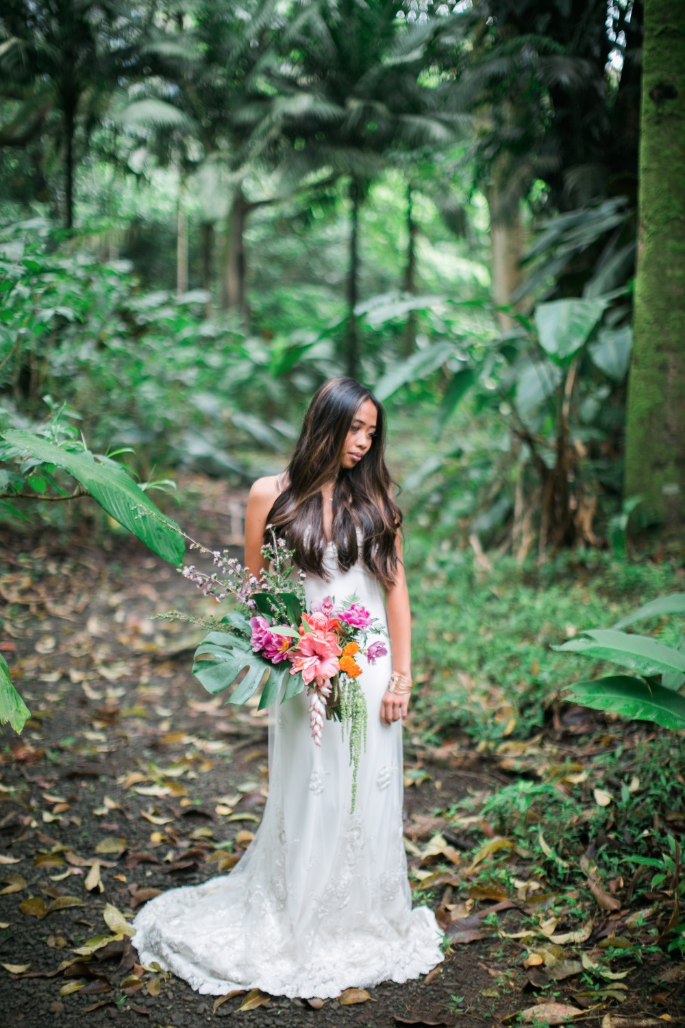 Hawaiian Boho Garden Wedding Inspiration
