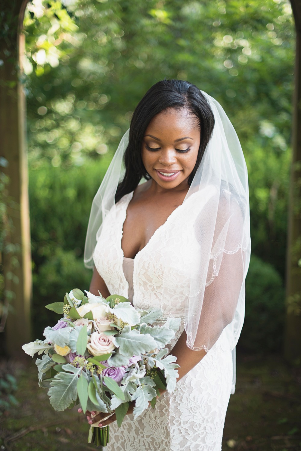 Beautiful bridal look