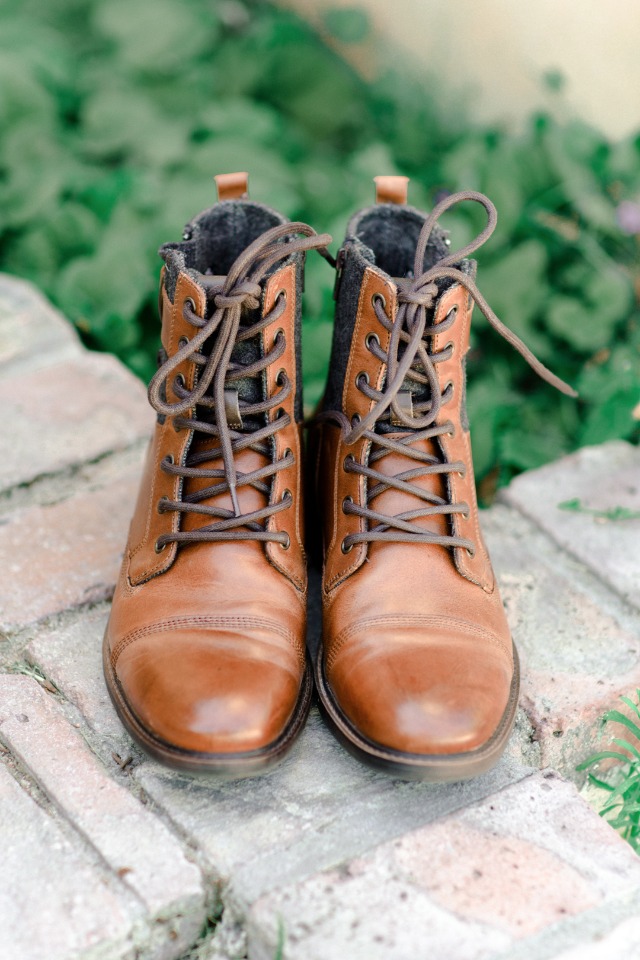 tan groom boots