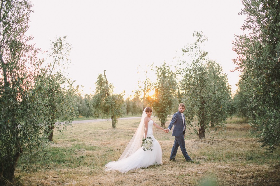 Beautiful evening portrait session