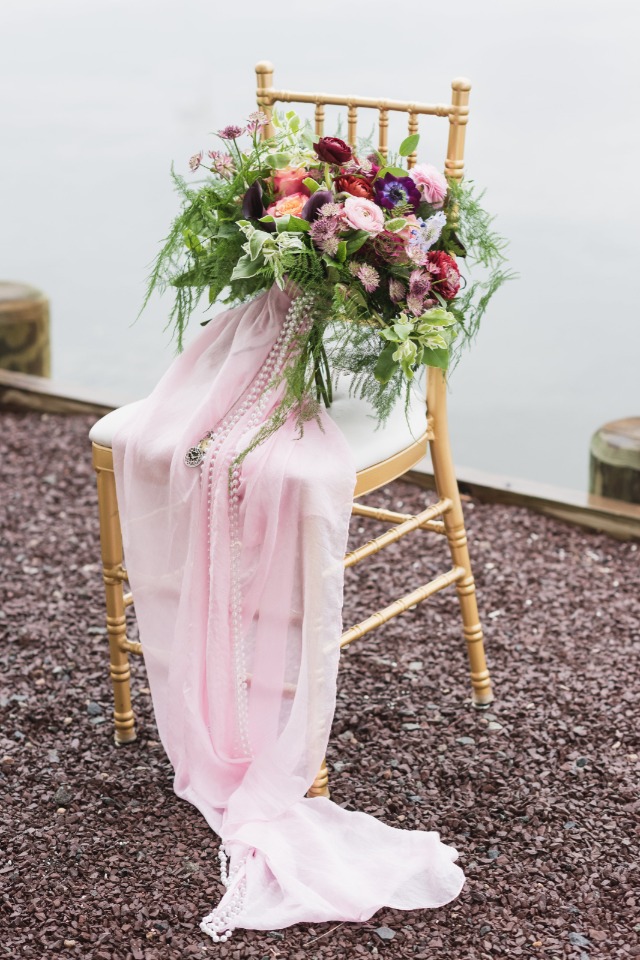 romantic wedding bouquet