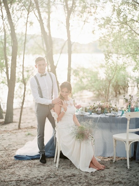 Wildly Romantic Sand and Sea Wedding Inspiration From Austria
