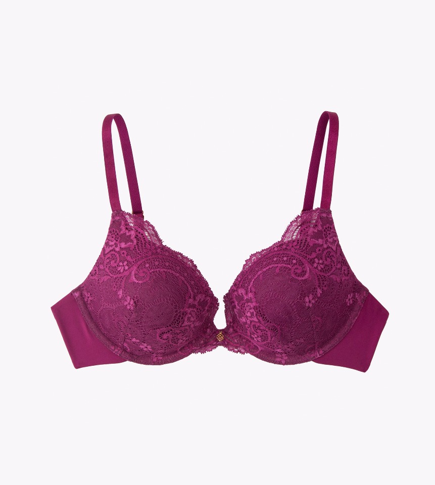 Lace push up bra