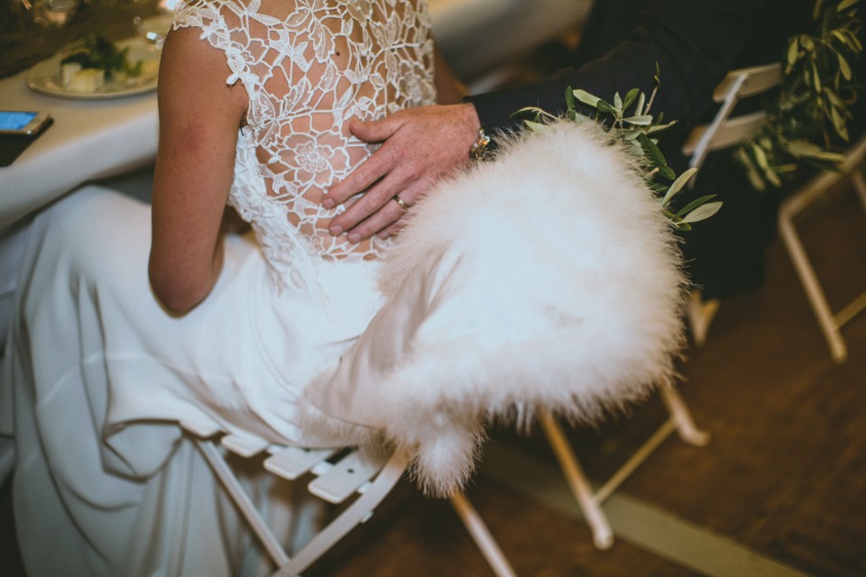 bride and groom seats