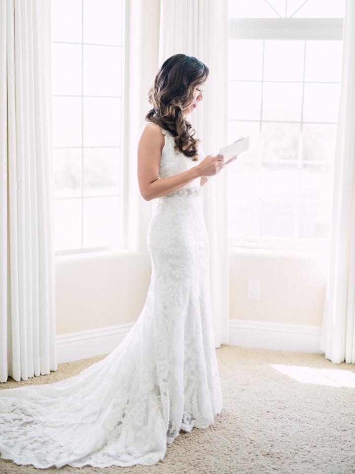 lace overlay wedding dress