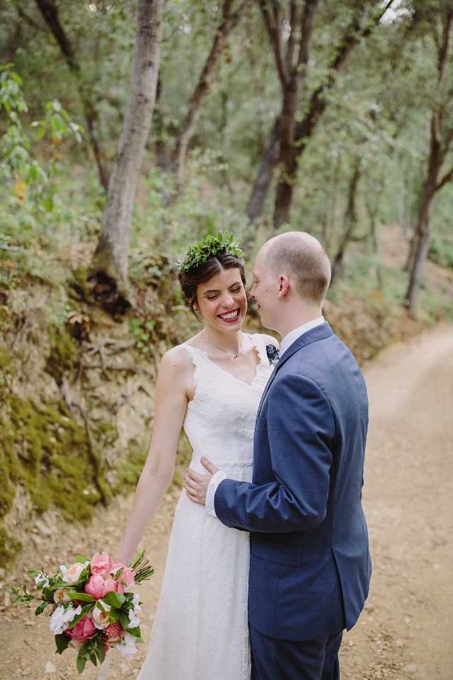 Romantic wedding in Spain