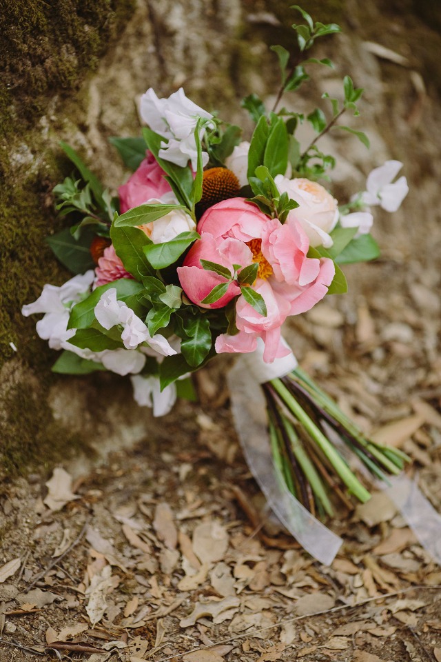 Peony bouquet