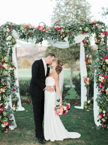 They Danced All Night Long At This Romantic Garden Chic Wedding