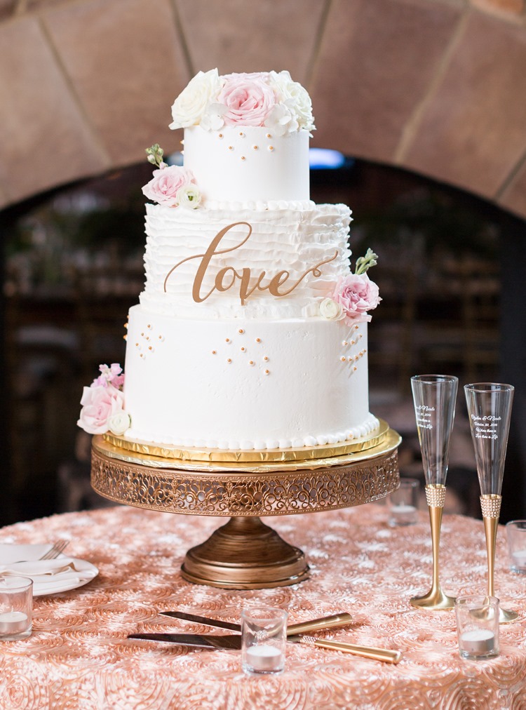 Classic Silver And Gold Romantic Wedding at The Lodge at Ballantyne