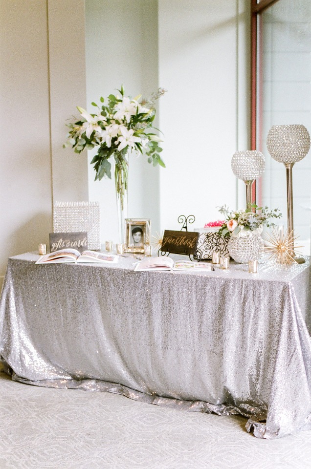 wedding welcome table