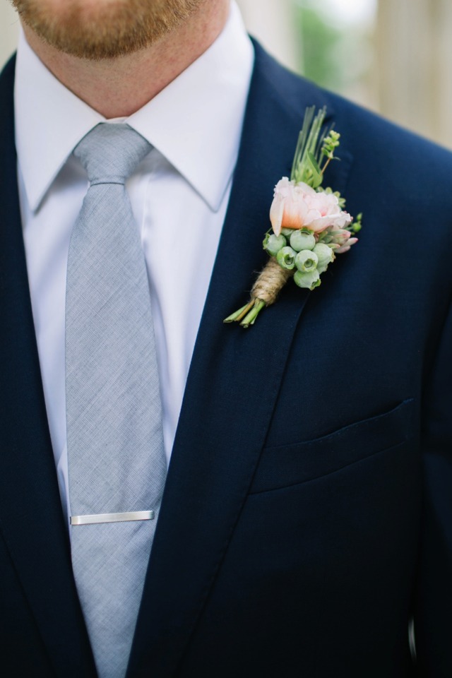 light grey and navy groom