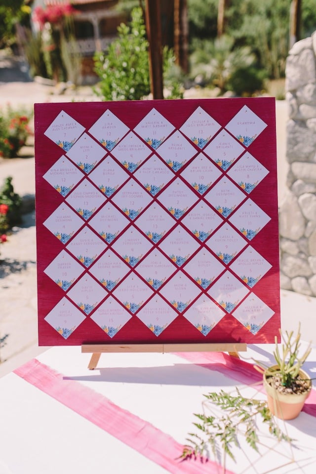 escort card display