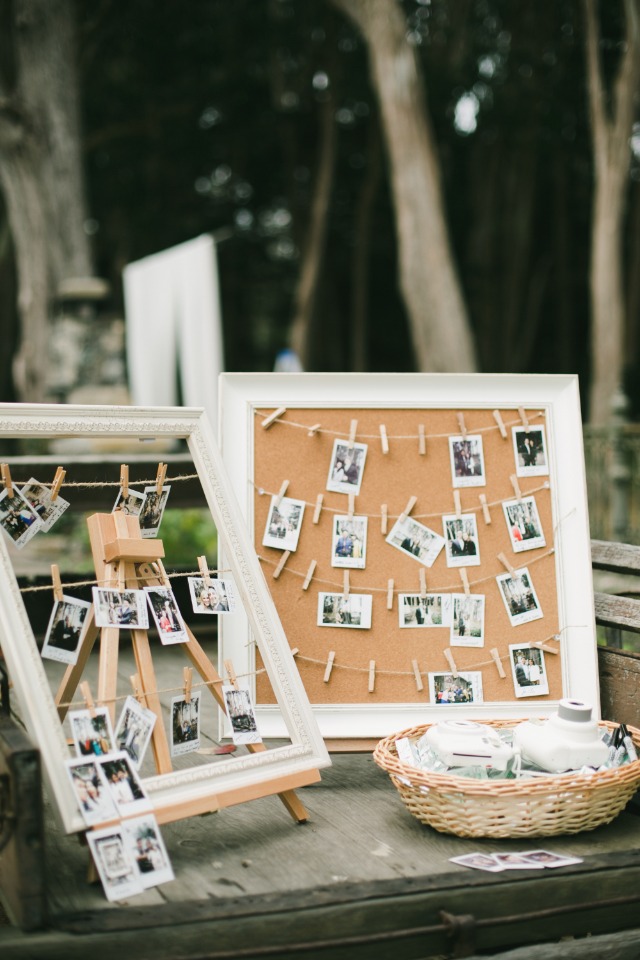 polaroid wedding guestbook