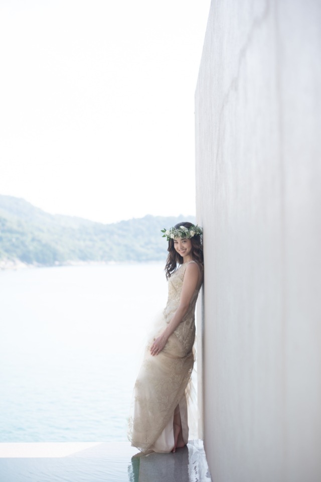 Beautiful bride in Thailand