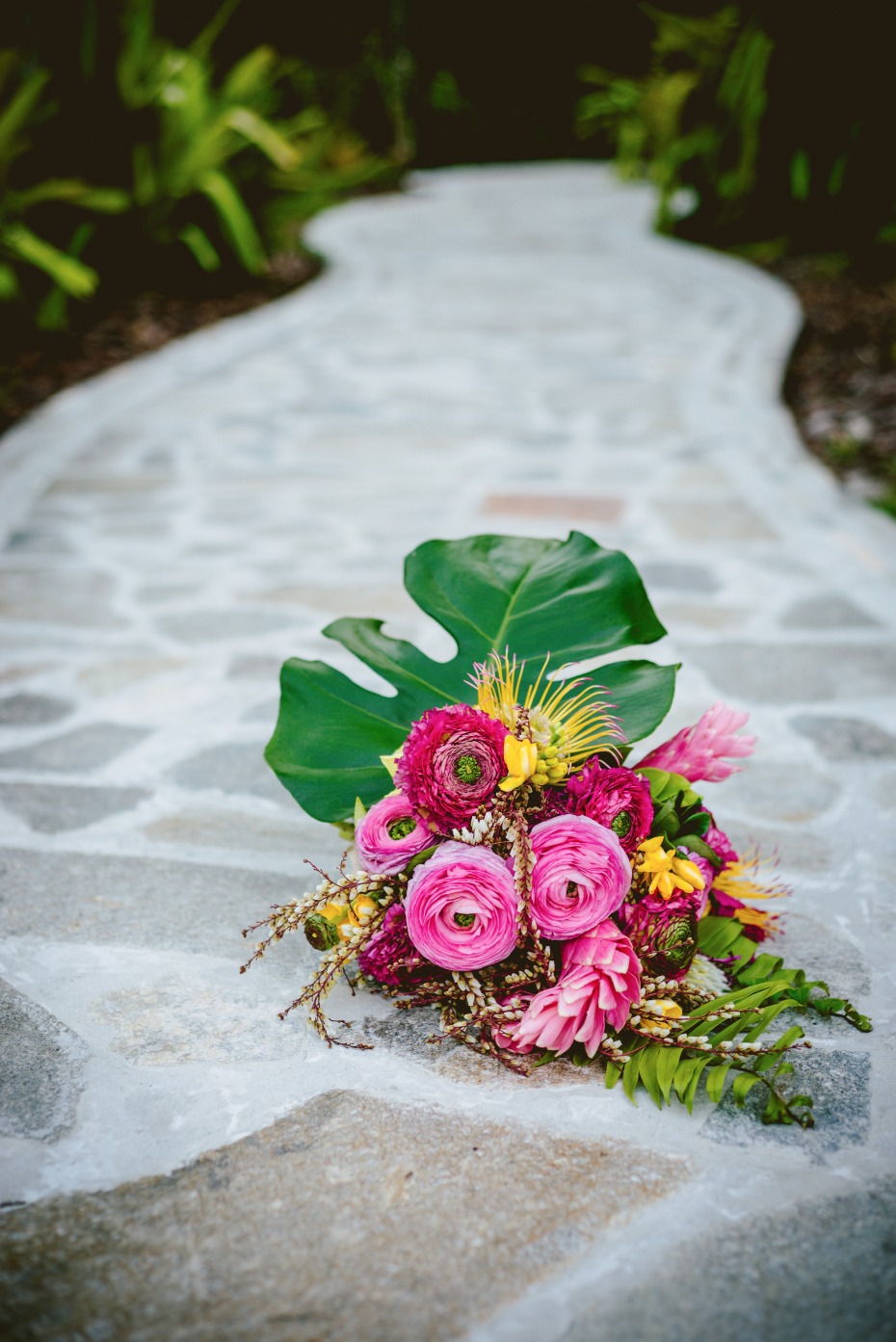 tropical wedding bouquet