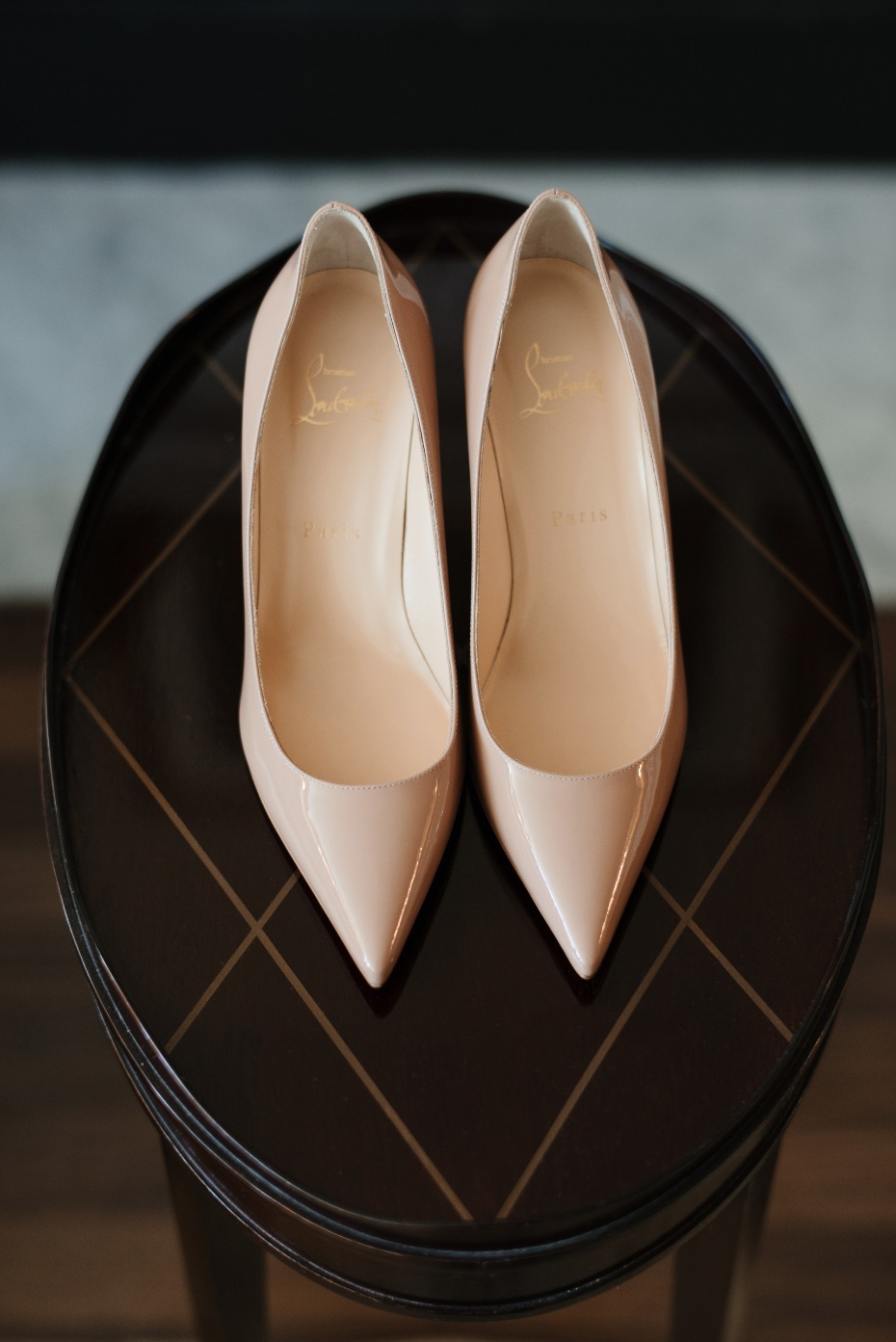 nude wedding shoes