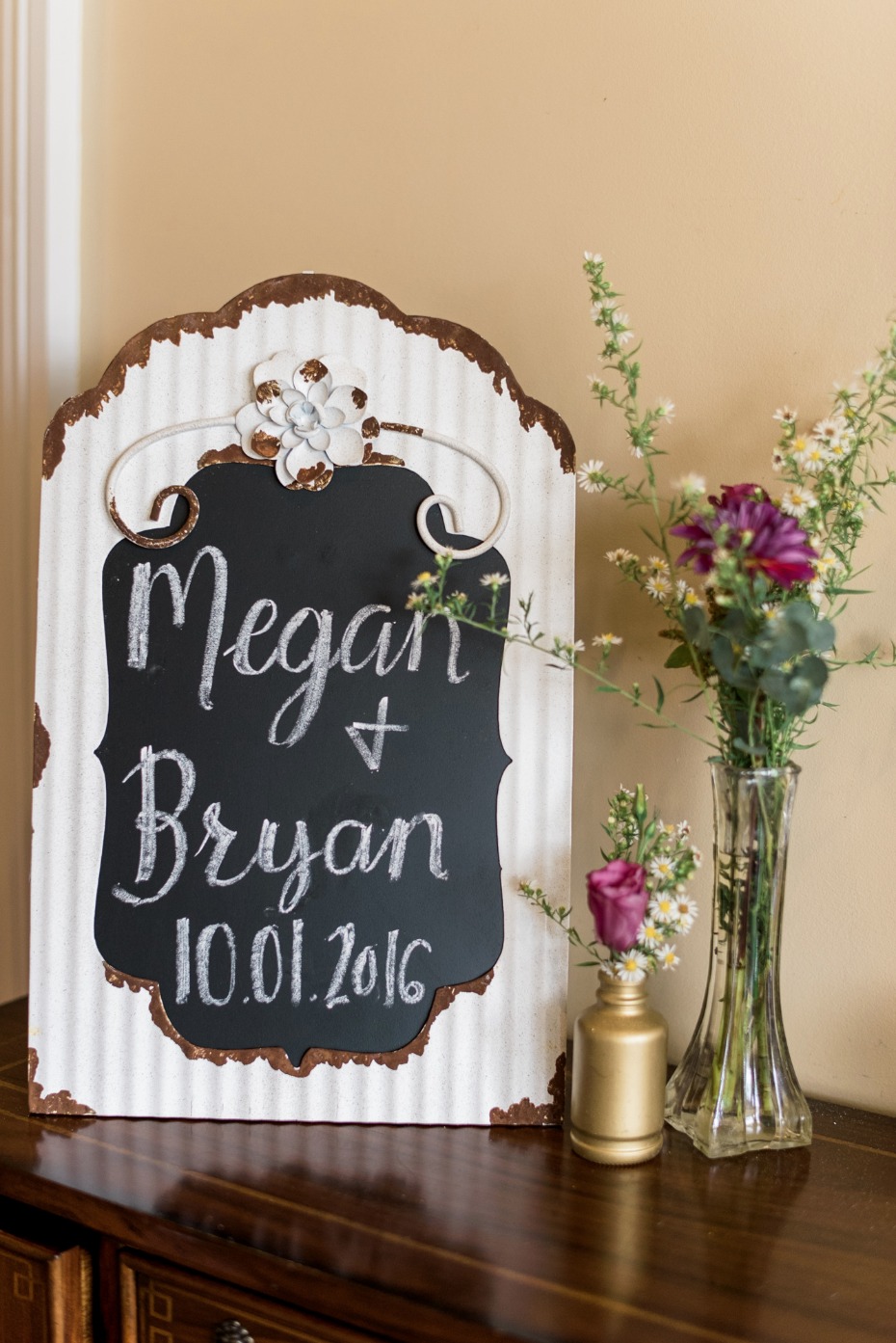 wedding sign