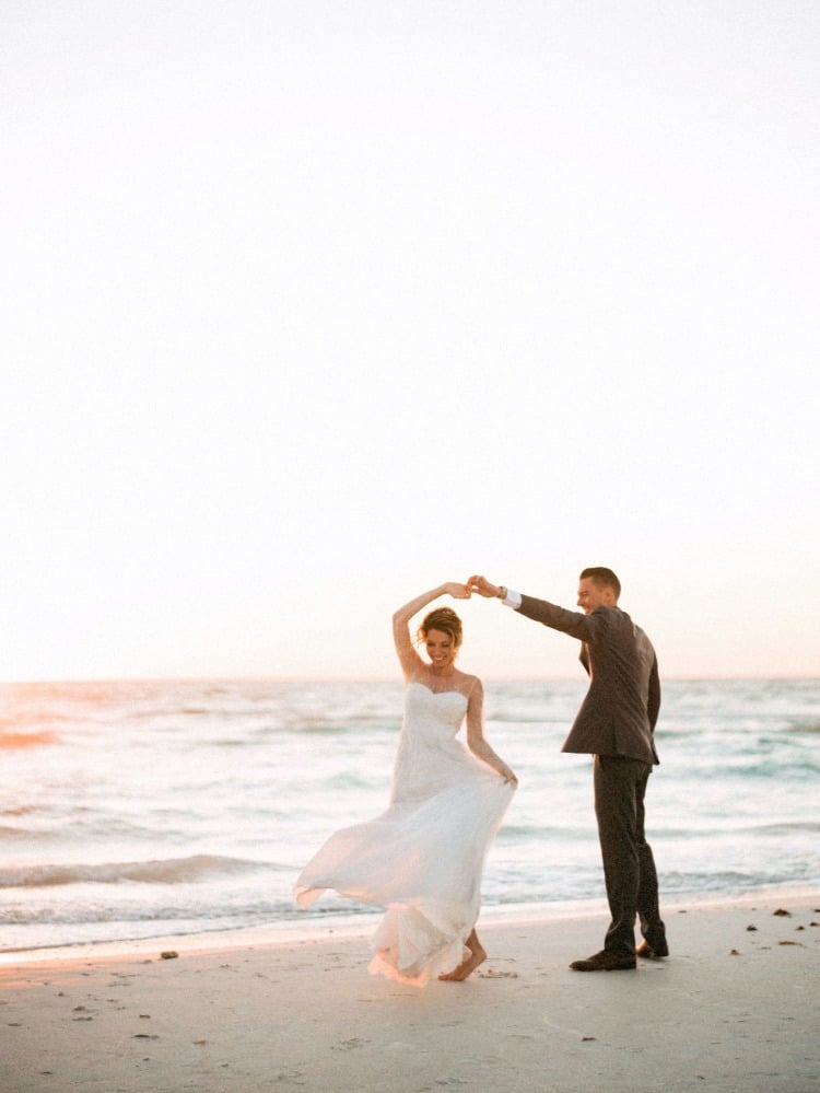 You'll Want to Dance on the Beach at this Seaside Wedding