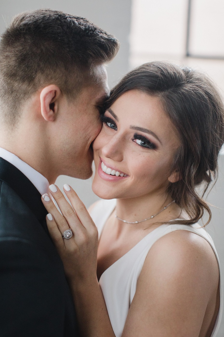 Beautiful hair and makeup