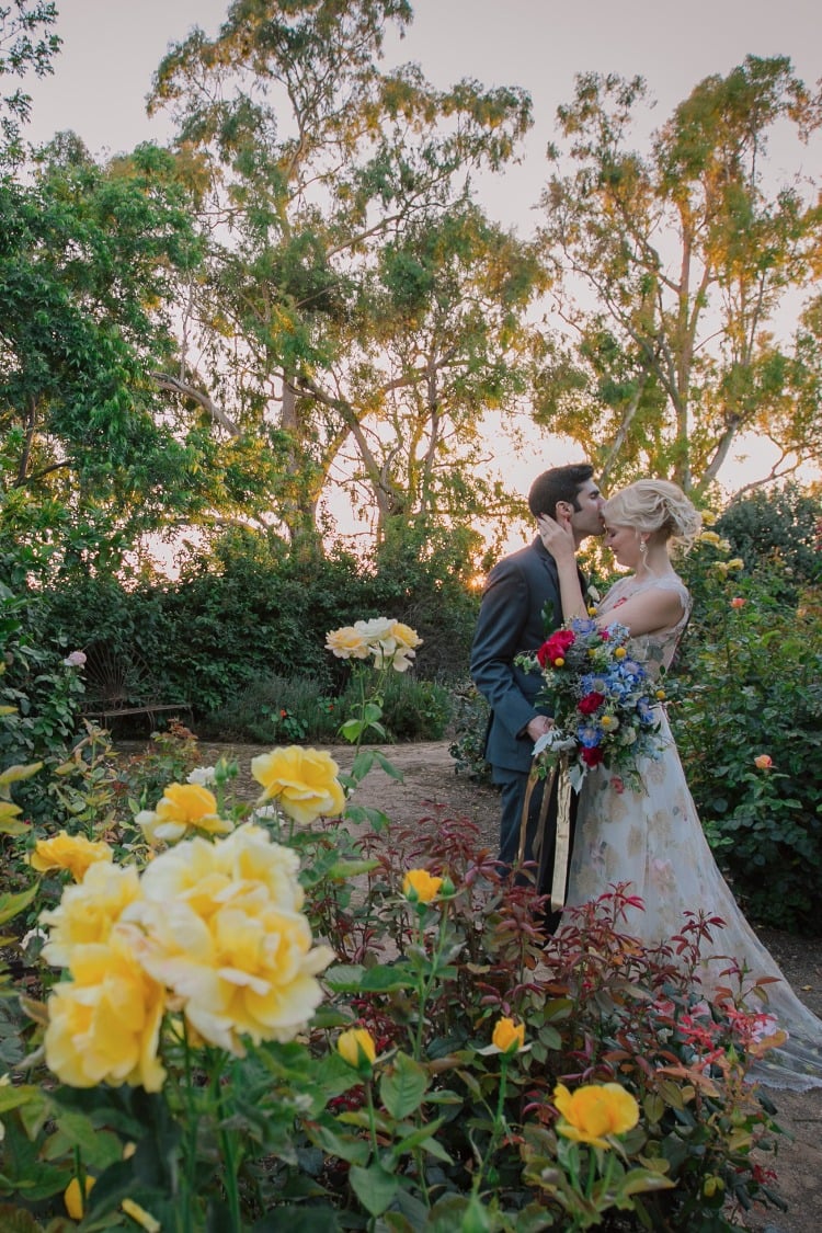 How To Turn A Garden Wedding Into A Living Art Nouveau Painting!