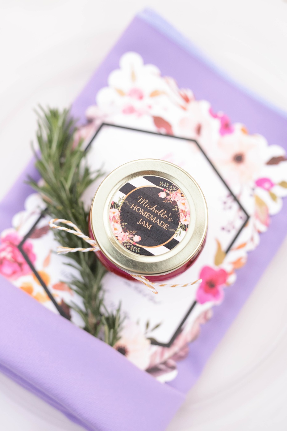 jam wedding favor