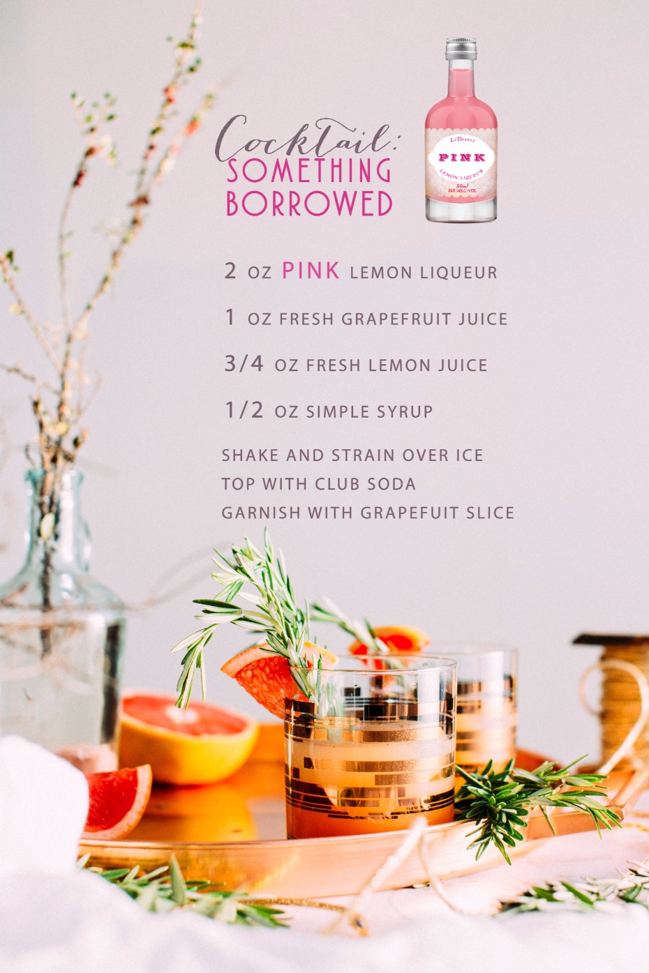 Something Borrowed signature cocktail