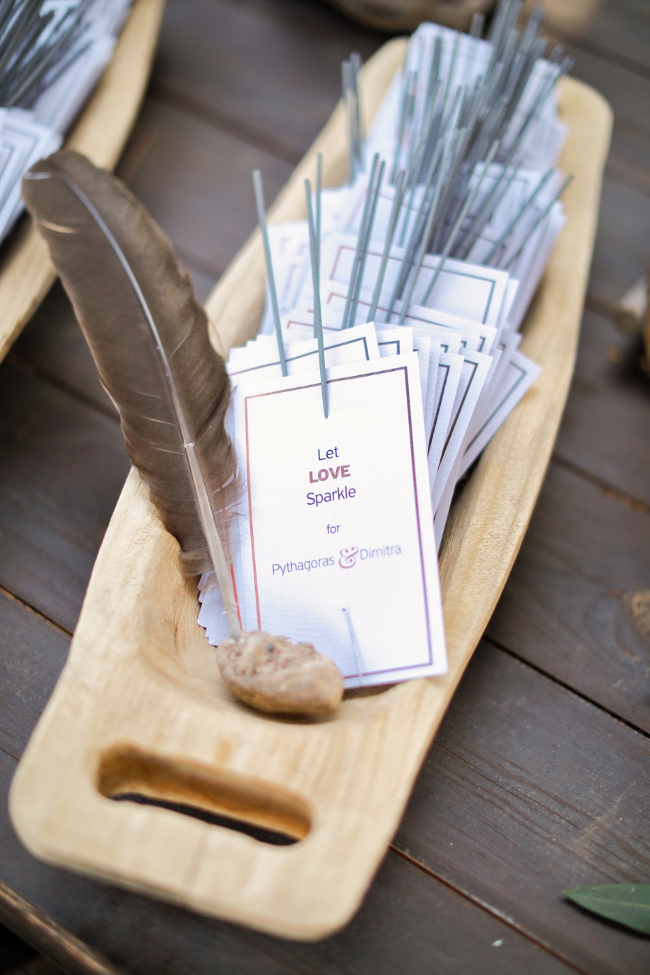 sparkler wedding favors