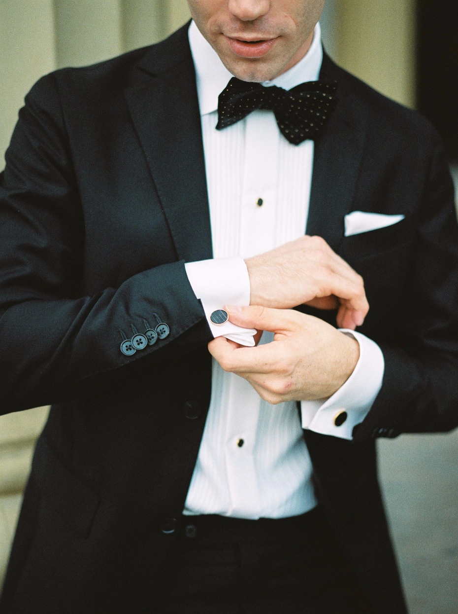 Groom cuff links