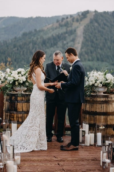Is This Real Life? An Intimate Mountain Top Wedding In Utah