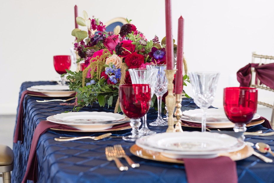 happy fall wedding table ideas