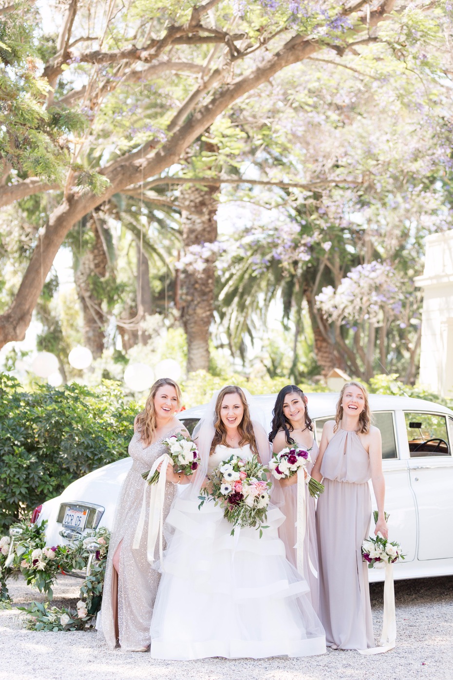 Gorgeous bridal party