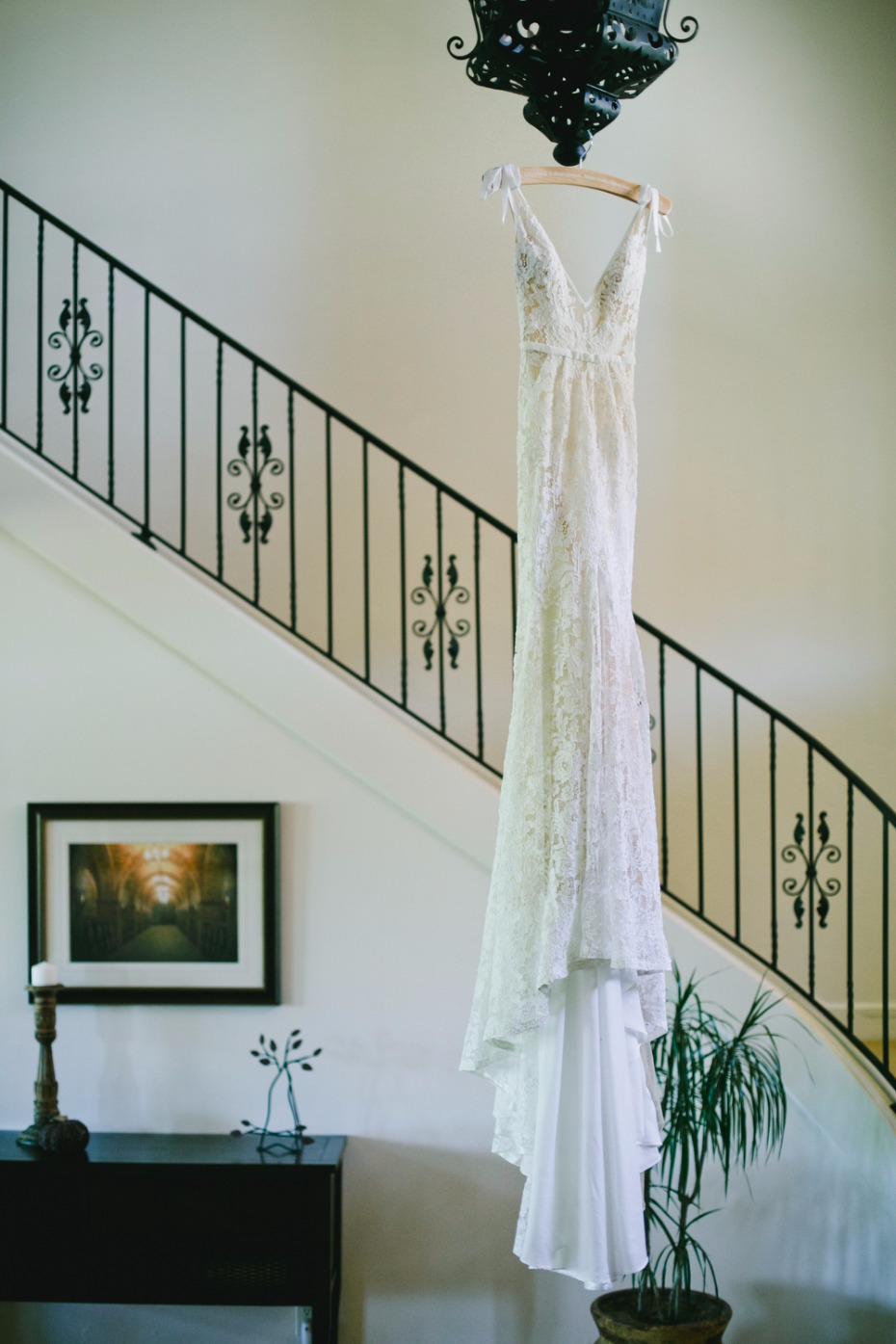 Inbal Dror wedding dress ready for the wedding