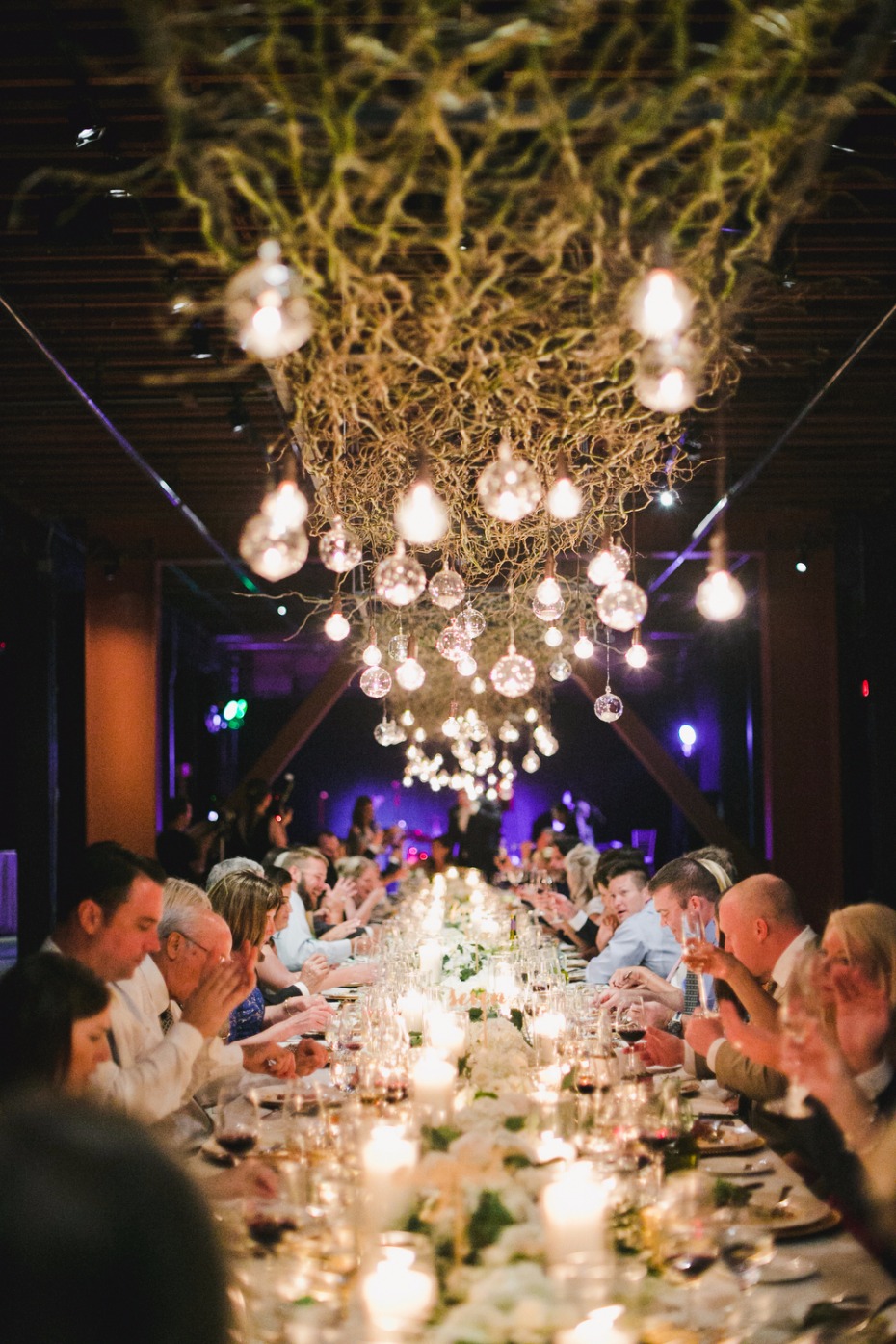 family style wedding table