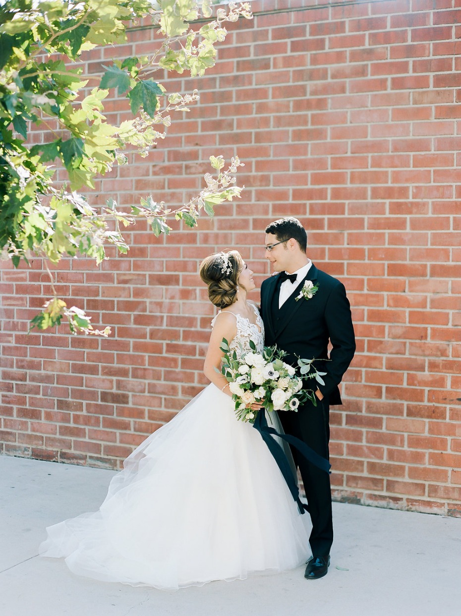 Gorgeous industrial chic wedding