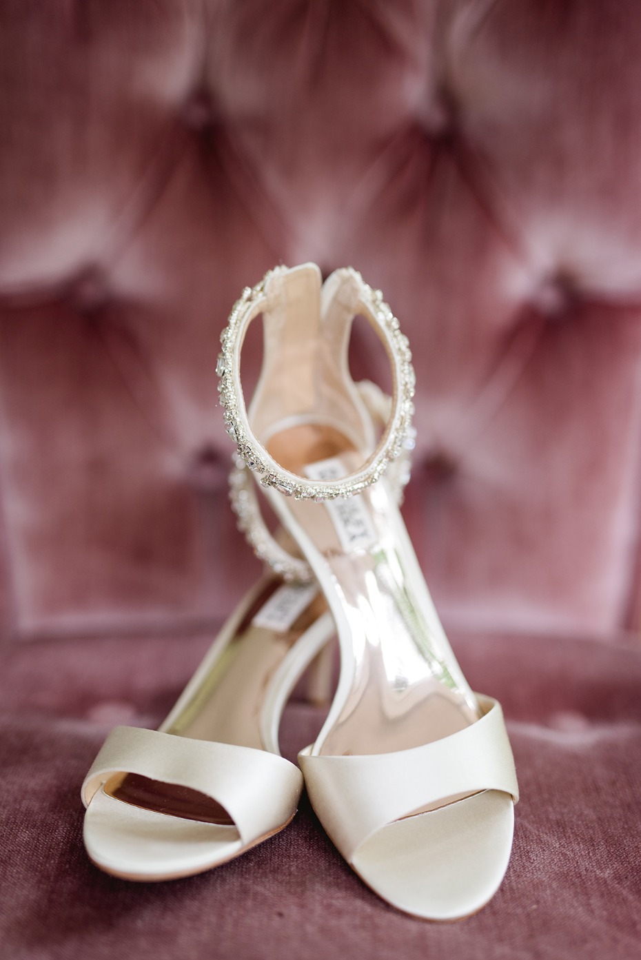 white wedding shoes