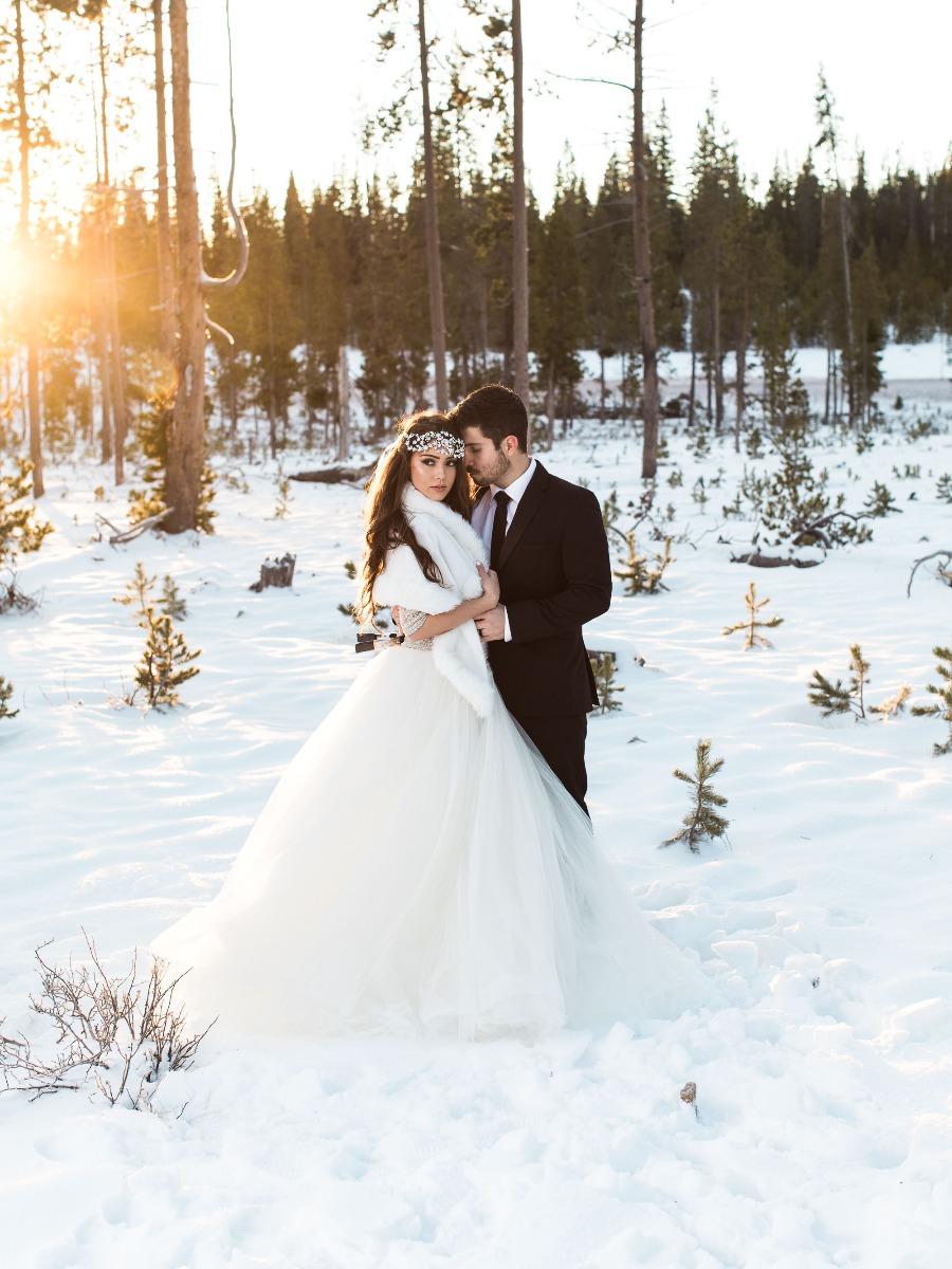 10 Secrets To Planning A  Winter Wedding With Maggie Sottero Designs