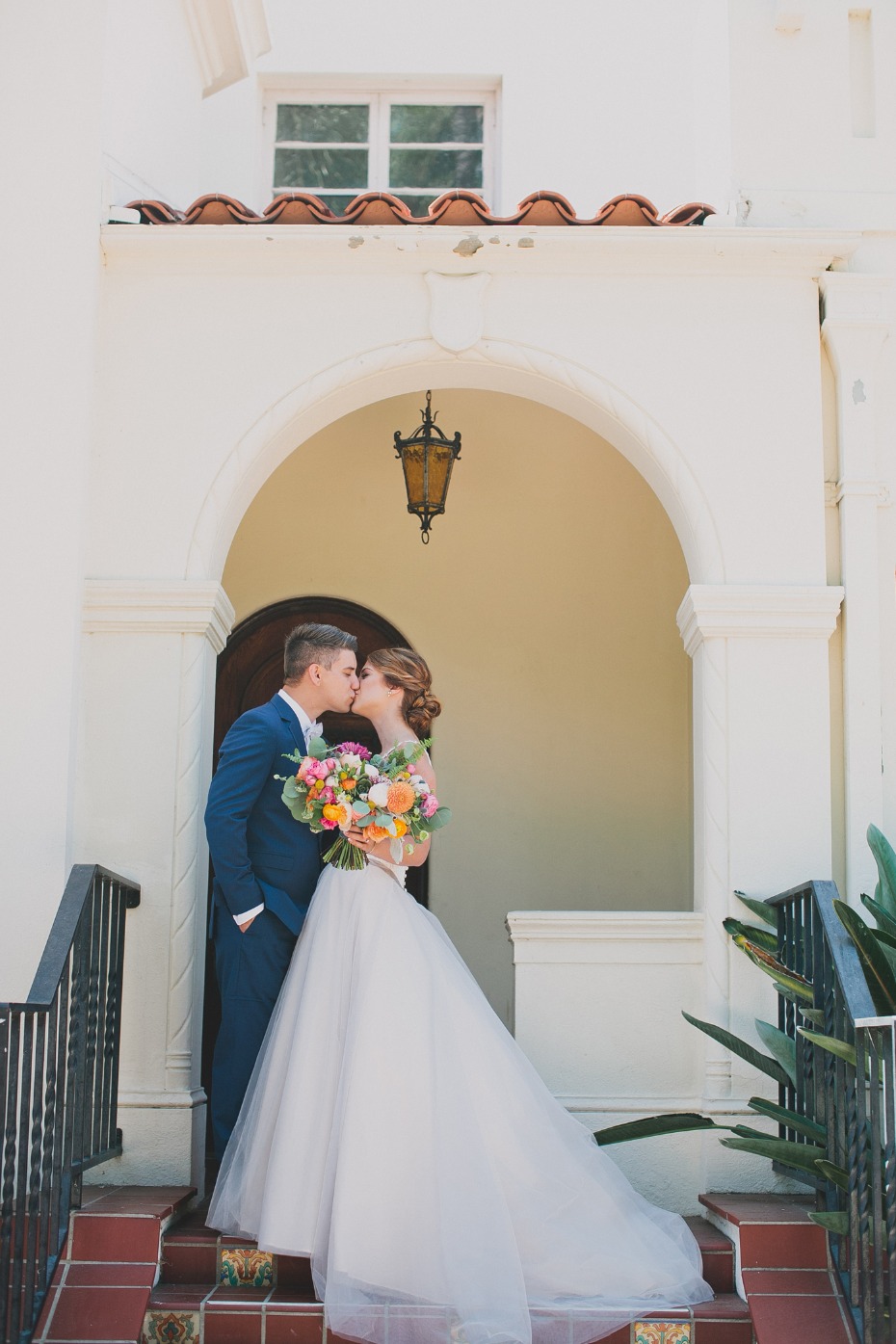 wedding kiss