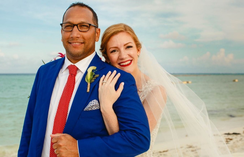 Beautiful beach wedding in Mexico