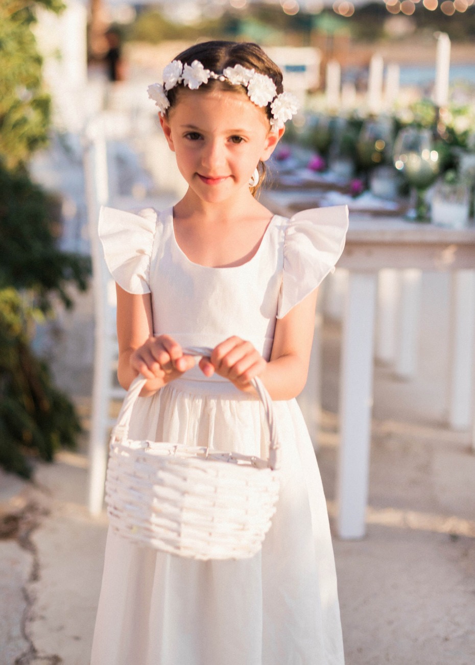 Cute flower girl