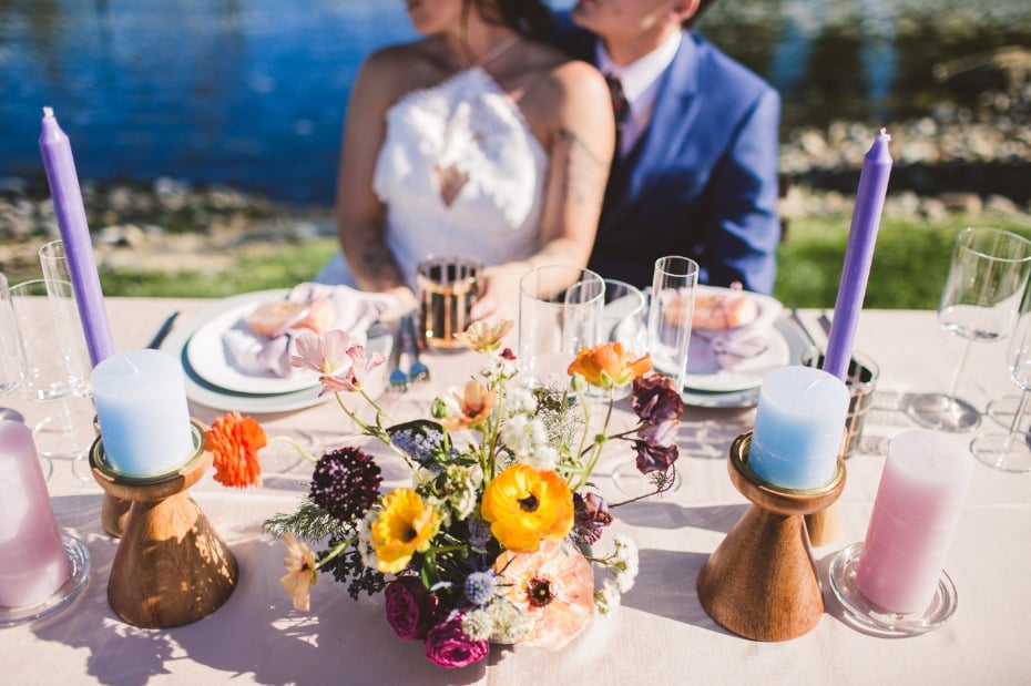 boho wedding table decor