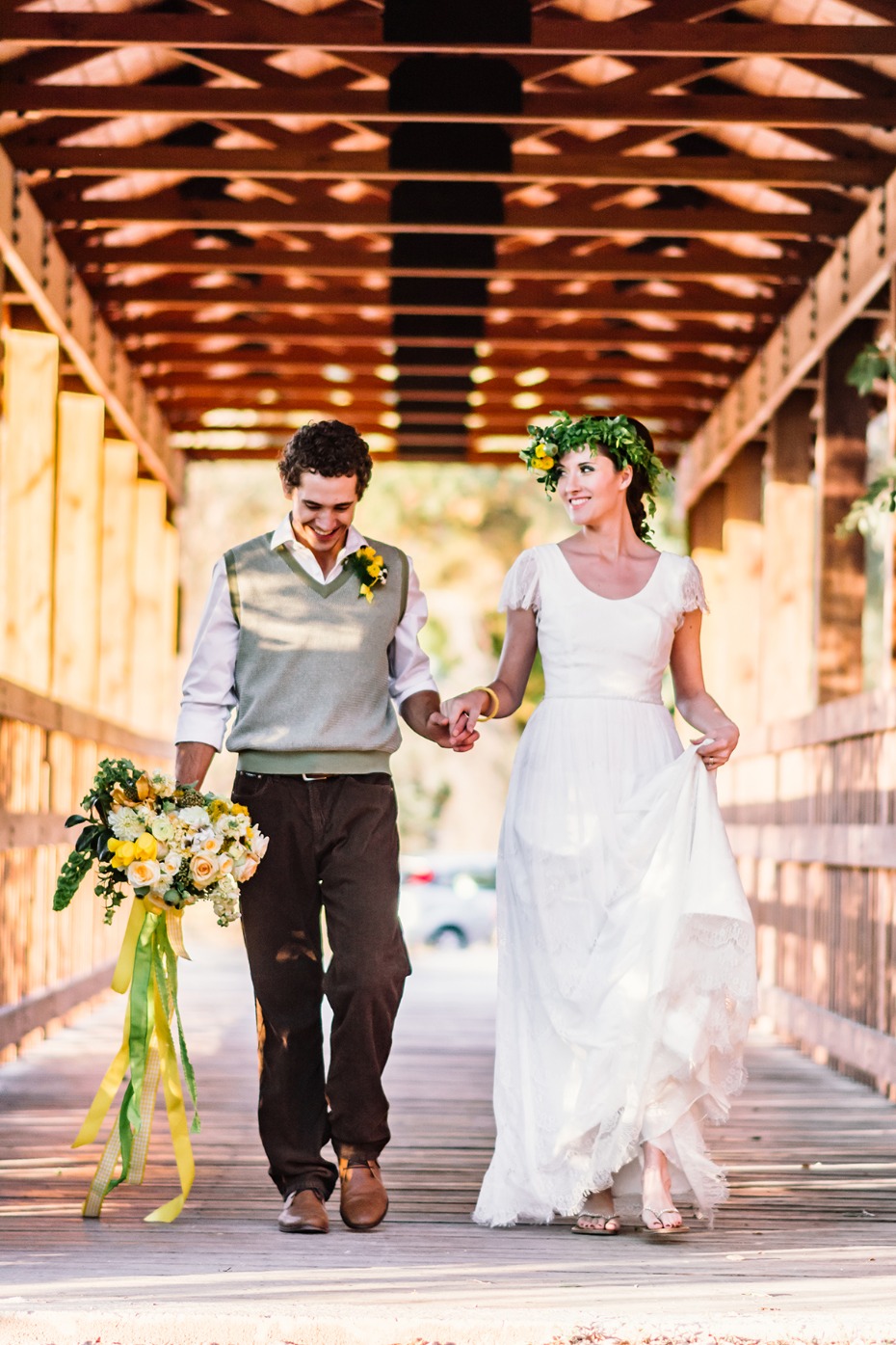 vintage throwback wedding style