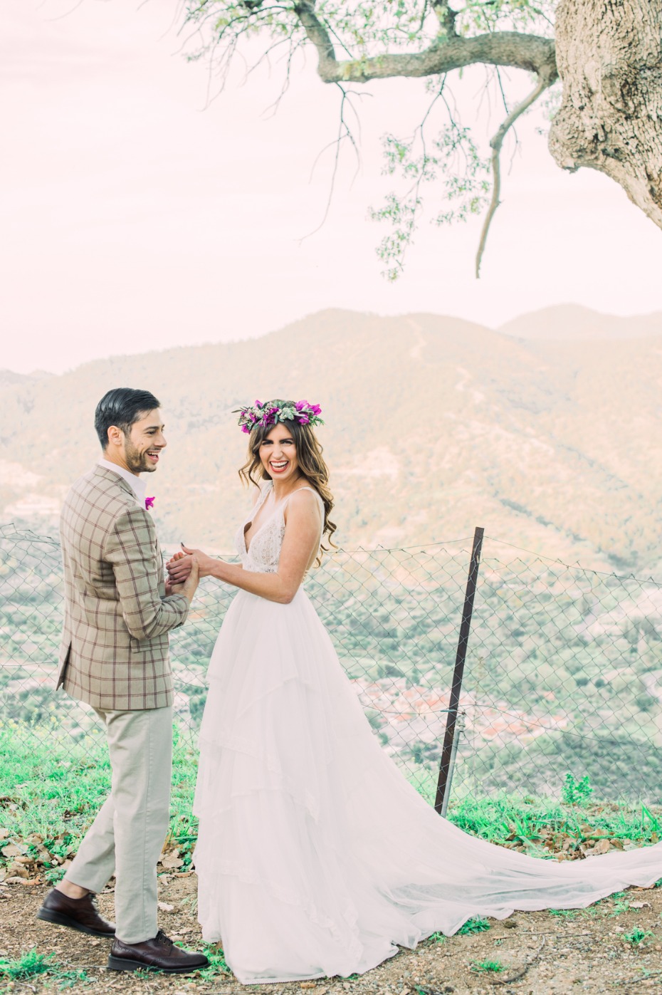 Boho wedding ideas from the Apesia hills