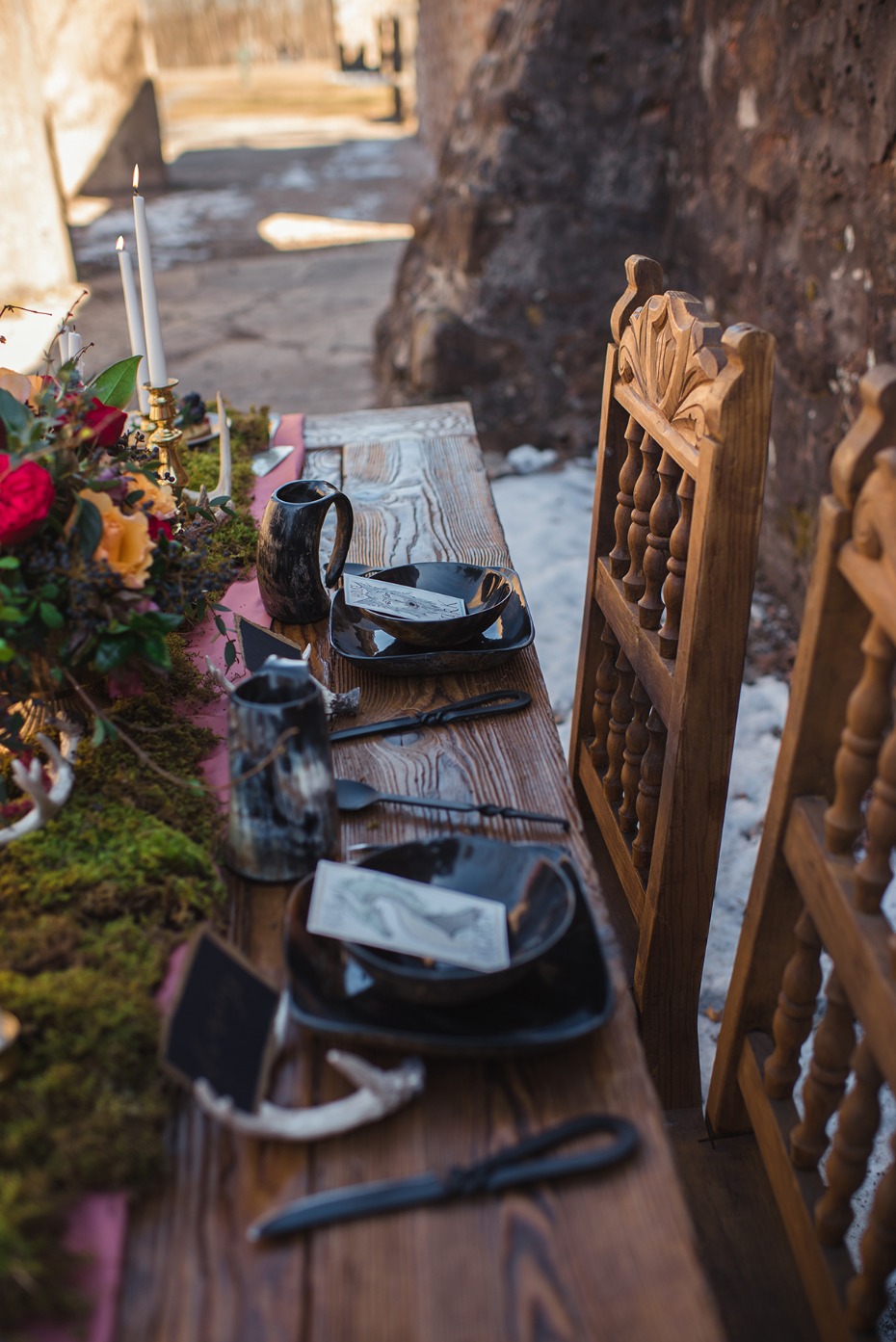 wedding table ideas for game of thrones fans