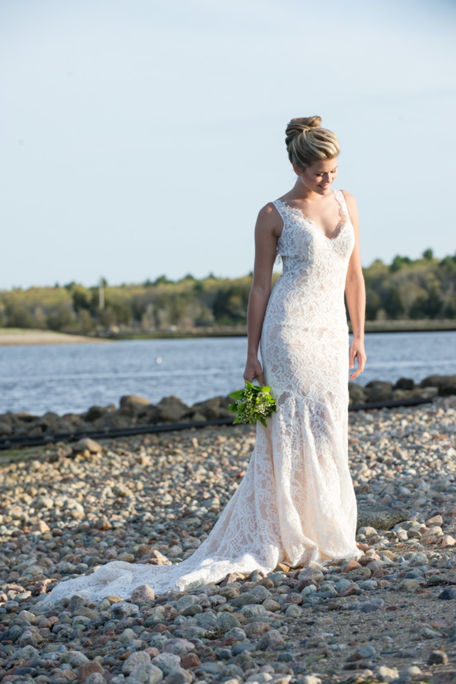 form fitting wedding dress