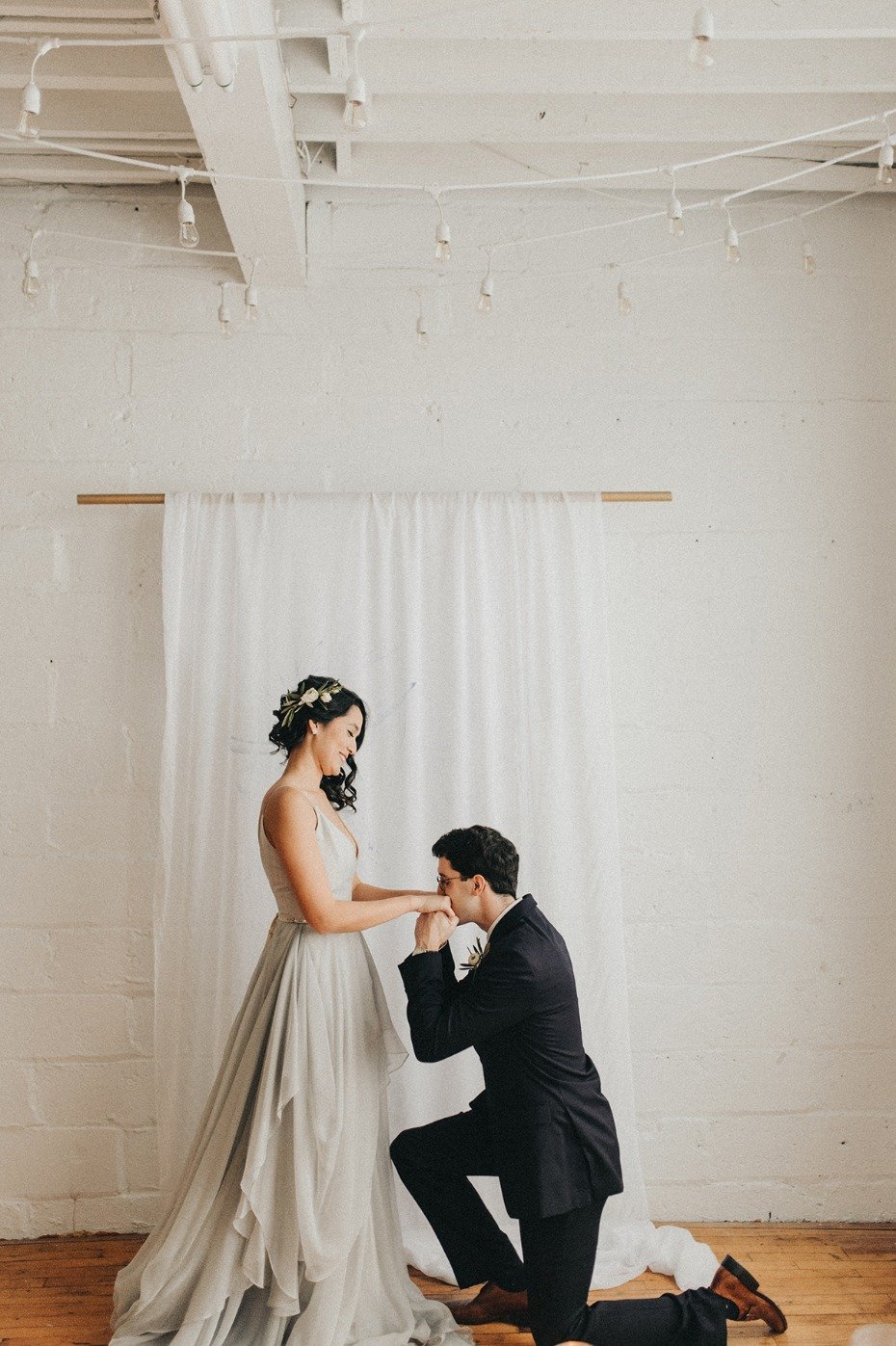 super cute bride and groom photo