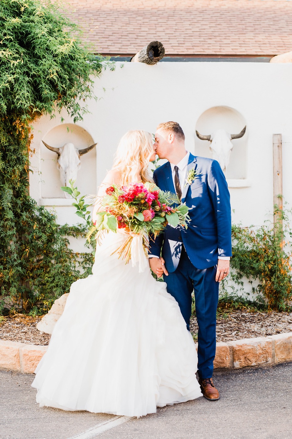 Stylish Alamo Motel wedding