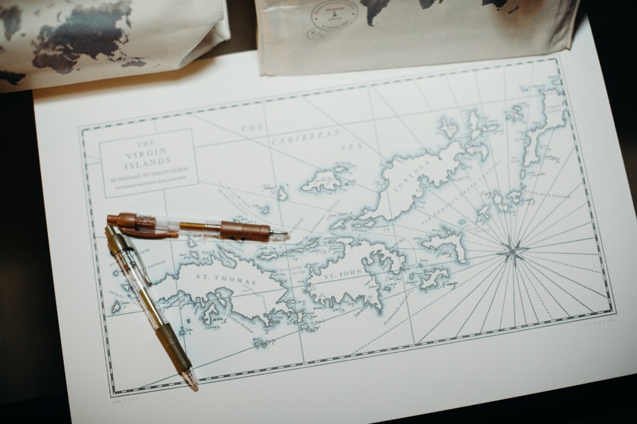 Map guestbook idea